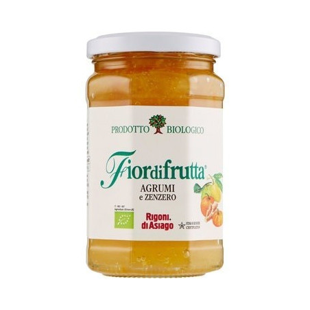 Confettura Bio Agrumi e Zenzero Fiordifrutta 260 gr - Rigoni di Asiago