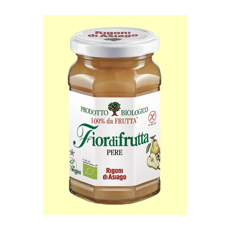 Confettura Bio Pera Fiordifrutta 250 gr - Rigoni di Asiago