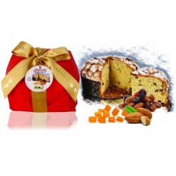 Panettone Tradizionale con Uvetta e Cubetti d’Arancio 800 gr - De Mori