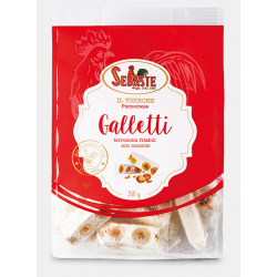 Torroncini friabili con nocciole "Galletti" 180 gr - Sebaste
