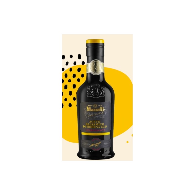 Aceto Balsamico di Modena i.g.p. Etichetta Nera 250 ml - Mazzetti