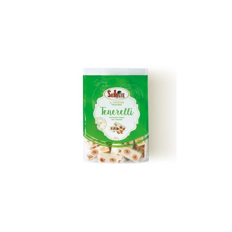 Torroncini teneri con nocciole "Tenerelli" 180 gr - Sebaste