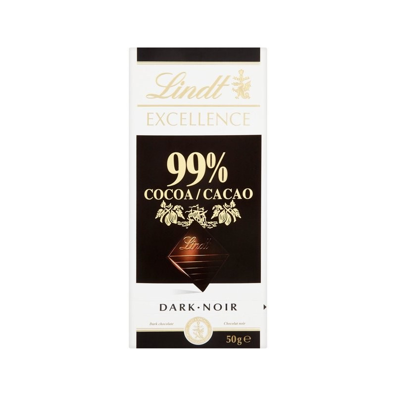 Tavoletta exellence 99% cacao 50 gr - Lindt