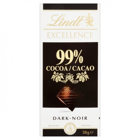 Tavoletta exellence 99% cacao 50 gr - Lindt