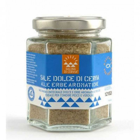 Sale Dolce di Cervia alle Erbe Aromatiche 175 gr - Salina di Cervia