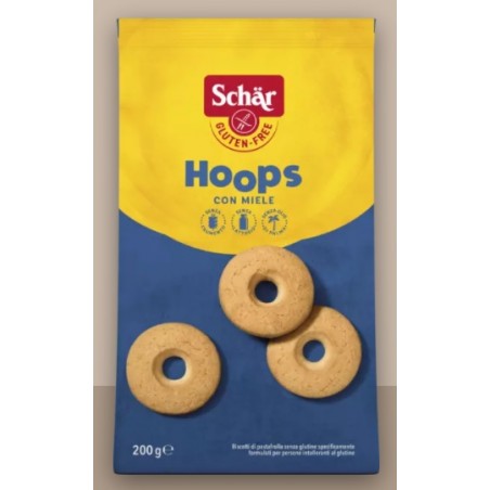 Hoops Biscotti Con Miele Senza Glutine 220 gr - Schär