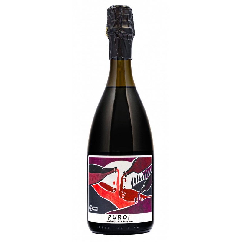 Lambrusco Dell' Emilia i.g.p. "Puro!" 75 cl - Vitivinicola Fangareggi