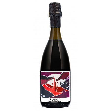 Lambrusco Dell' Emilia i.g.p. "Puro!" 75 cl - Vitivinicola Fangareggi