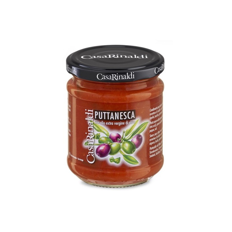 Sugo alla puttanesca 190 gr - Casa Rinaldi