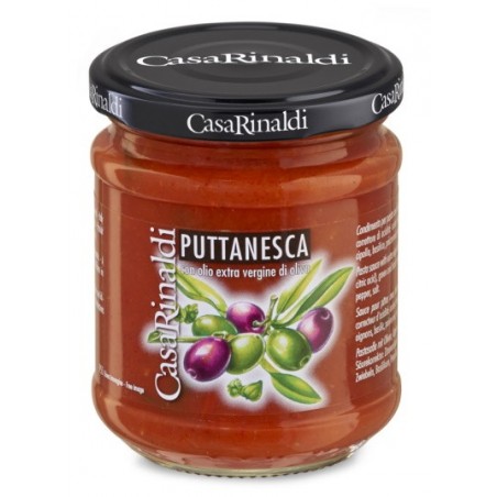 Sugo alla puttanesca 190 gr - Casa Rinaldi