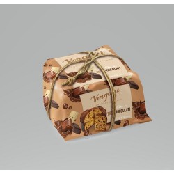 Panettone ai tre cioccolati 750 gr - Vergani