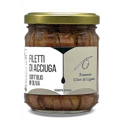 Filetti di Acciughe in olio d'oliva 212 gr - Frantoio Ulivi di Liguria