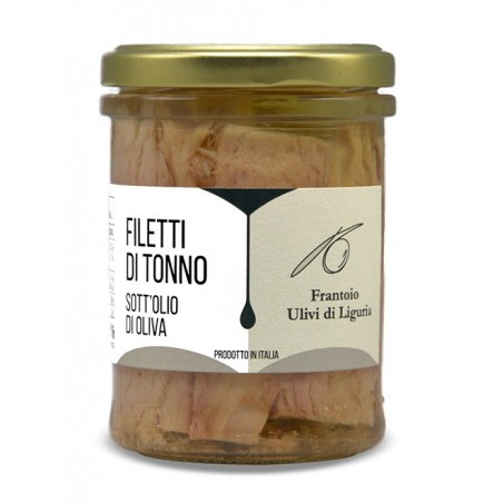 Tonno in olivo d'oliva 185 gr - Frantoio Ulivi di Liguria