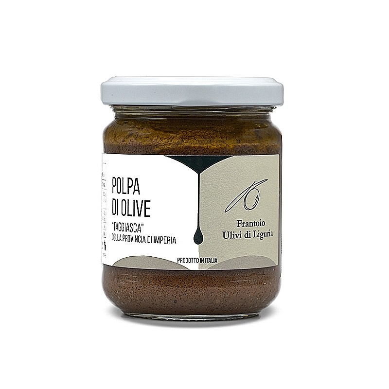 Patè di olive di taggiasca 180 gr - Frantoio Ulivi di Liguria