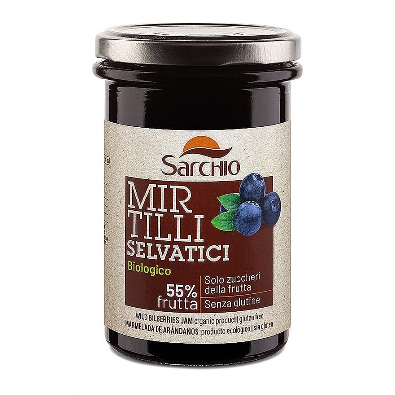 Composta mirtilli selvatici 320 gr - Sarchio