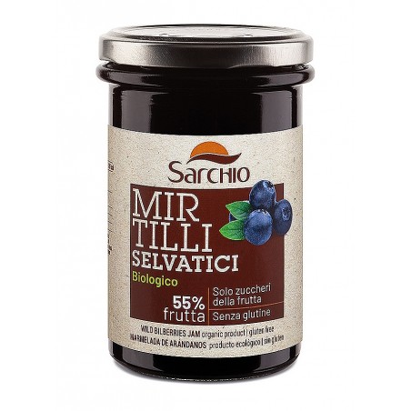 Composta mirtilli selvatici 320 gr - Sarchio