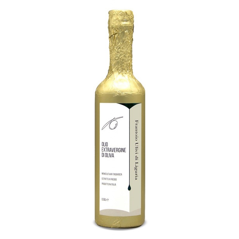 Olio evo monocultivar Taggiasca Carta Oro 50 cl - Frantoio ulivi di Liguria