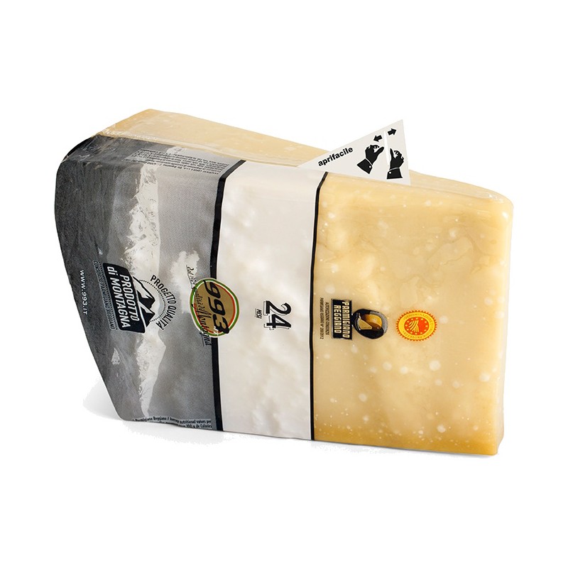 Parmigiano Reggiano D.O.P di montagna 24 mesi 1 Kg - Caseificio di Cavola s.c.a.