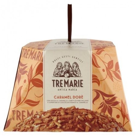 Panettone Caramel Dorè  900 gr - Tre Marie