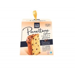 Panettone Goloso senza glutine con gocce di cioccolato 600 gr - NutriFree