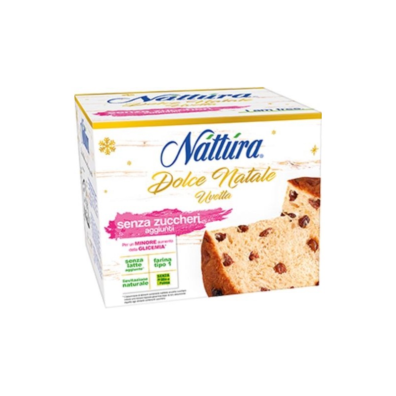 Dolce Natale con uvetta senza zuccheri 500 gr - Náttúra