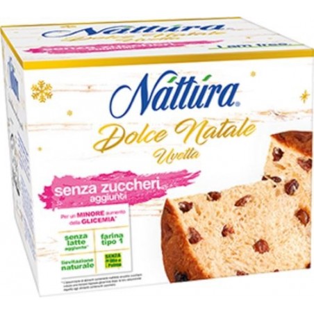 Dolce Natale con uvetta senza zuccheri 500 gr - Náttúra