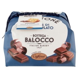 Panettone con gocce di cioccolato Caffarel 750 gr – Bottega Balocco