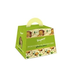 Panettone Al Pistacchio Senza Glutine 600 gr - Vergani