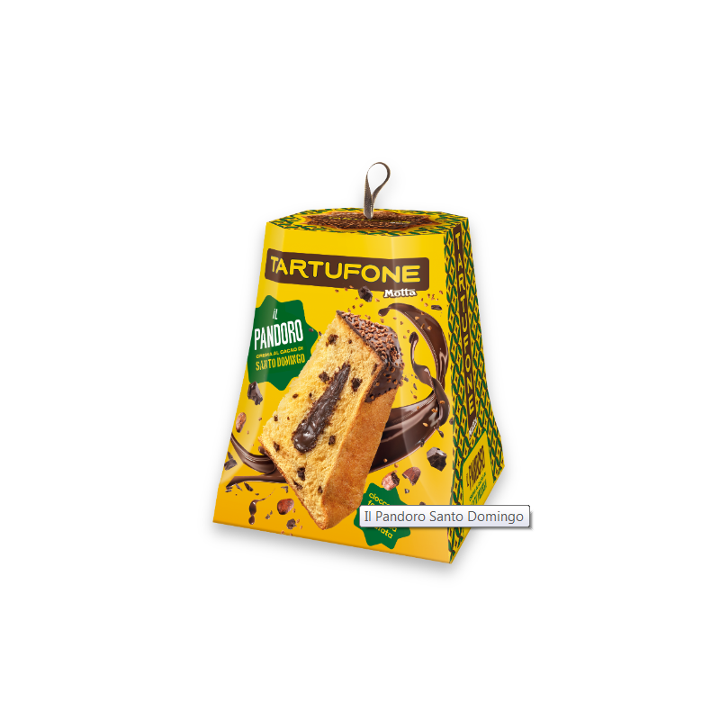 Tartufone Il Pandoro Crema Al Cacao Di Santo Domingo 800 gr - Motta