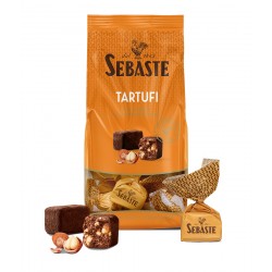 Tartufini classico con nocciole180 gr - Sebaste