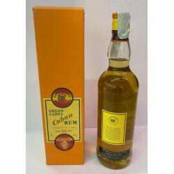Rum cubano Green Label 11 anni 70 cl -  Cadenhead retroetichetta e astuccio