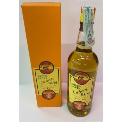 Rum cubano Green Label 11 anni 70 cl -  Cadenhead rum e custodia