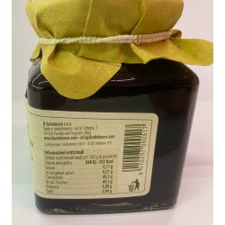 Confettura extra di Mirtilli Neri Selvatici Bio 340 gr - Re Mirtillo valori nutrizionali