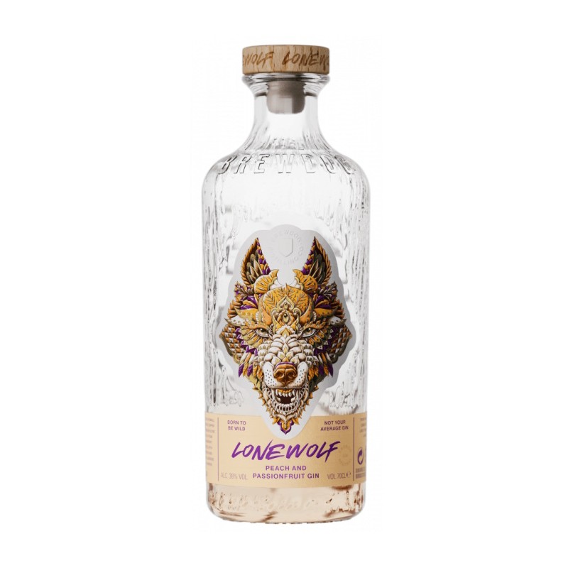 Lonewolf "Peach & Passion Fruit" Gin  70 cl - Brewdog Distilling Co.