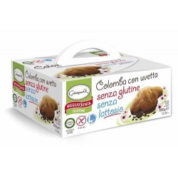 Colomba SENZA glutine/lattosio con uvetta 350 gr - Giampaoli