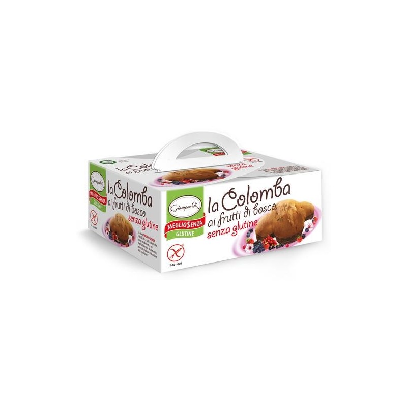 Colomba Senza Glutine ai frutti di bosco 350 gr - Giampaoli