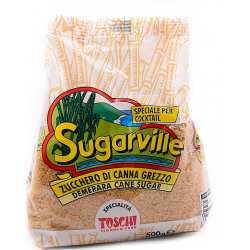 Zucchero di canna Demerara Sugarville 500 gr - Toschi