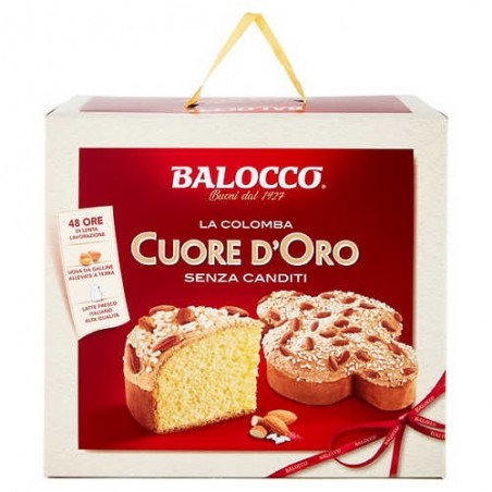 Colomba Cuore d'oro senza canditi 1 kg - Balocco