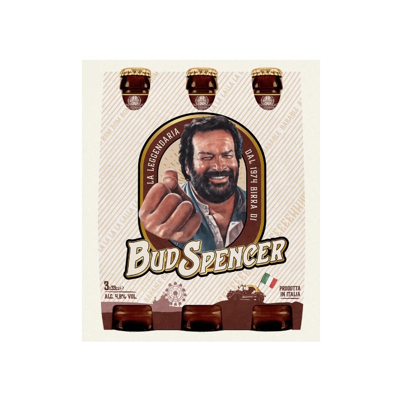 Birra la leggendaria 3x33 cl - Bud Spencer Birra la leggendaria 3x33 cl - Bud Spencer