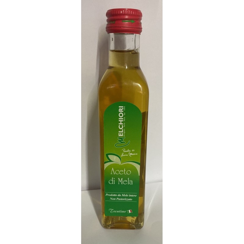 Aceto di mele Trentino - 250 ml Melchiori fronte Aceto di mele Trentino - 250 ml Melchiori fronte