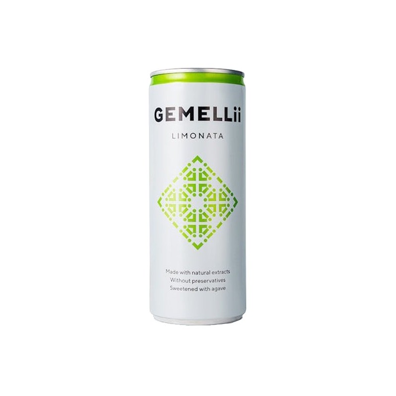 Limonata in Lattina 25 cl - Gemellii Limonata in Lattina 25 cl - Gemellii