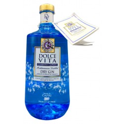 Dry gin Mediterranean Dolce Vita 70 cl - Distilleria Bagnoli
