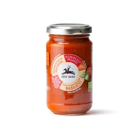 Sugo di pomodoro con basilico bio 200 gr - Alce Nero