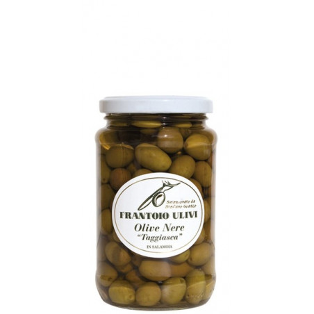 Olive nere taggiasche in salamoia 200 gr - Frantoio Ulivi di LIguria