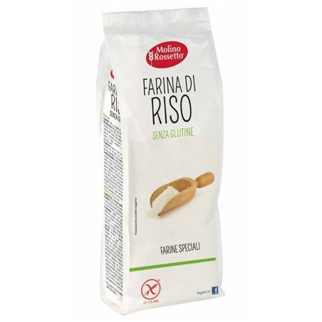 Farina di riso 500 gr - Molino Rossetto